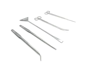 Aquascaping Tools Package. Aquarium Planting/Trimming/Cleaning Tools