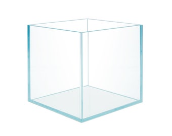 2/4/7 Gallon Cubic Rimless Aquarium, Low iron Glass Tank, Betta Fish Tank, Aquariums Tanks