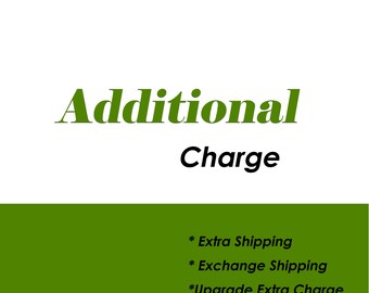 Additional Charge/Extra Shipping Fee/Upgrade Fee