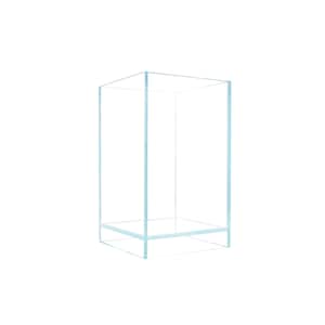 HIRO Aquatics 1.3/2.3 Gallon Nano Tall Rimless Aquarium Low Iron Frameless Fish Tank, Extra Clear with Floating Air Style