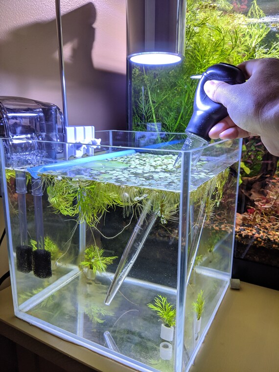 11 Aquarium Vacuum Cleaning Silicone Plastic Sucker Easy to Clean Nano Tanks batta Fish Tanks Etsy UK