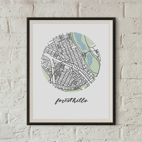 Forest Hills Queens Print Etsy - Il 600x600.3302578649 53fp