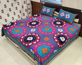 Suzani Bed Cover Etsy