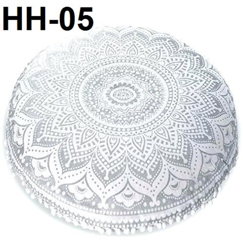 Meditation Cushion Seating Floor Pillow Meditation Pillowcase Etsy