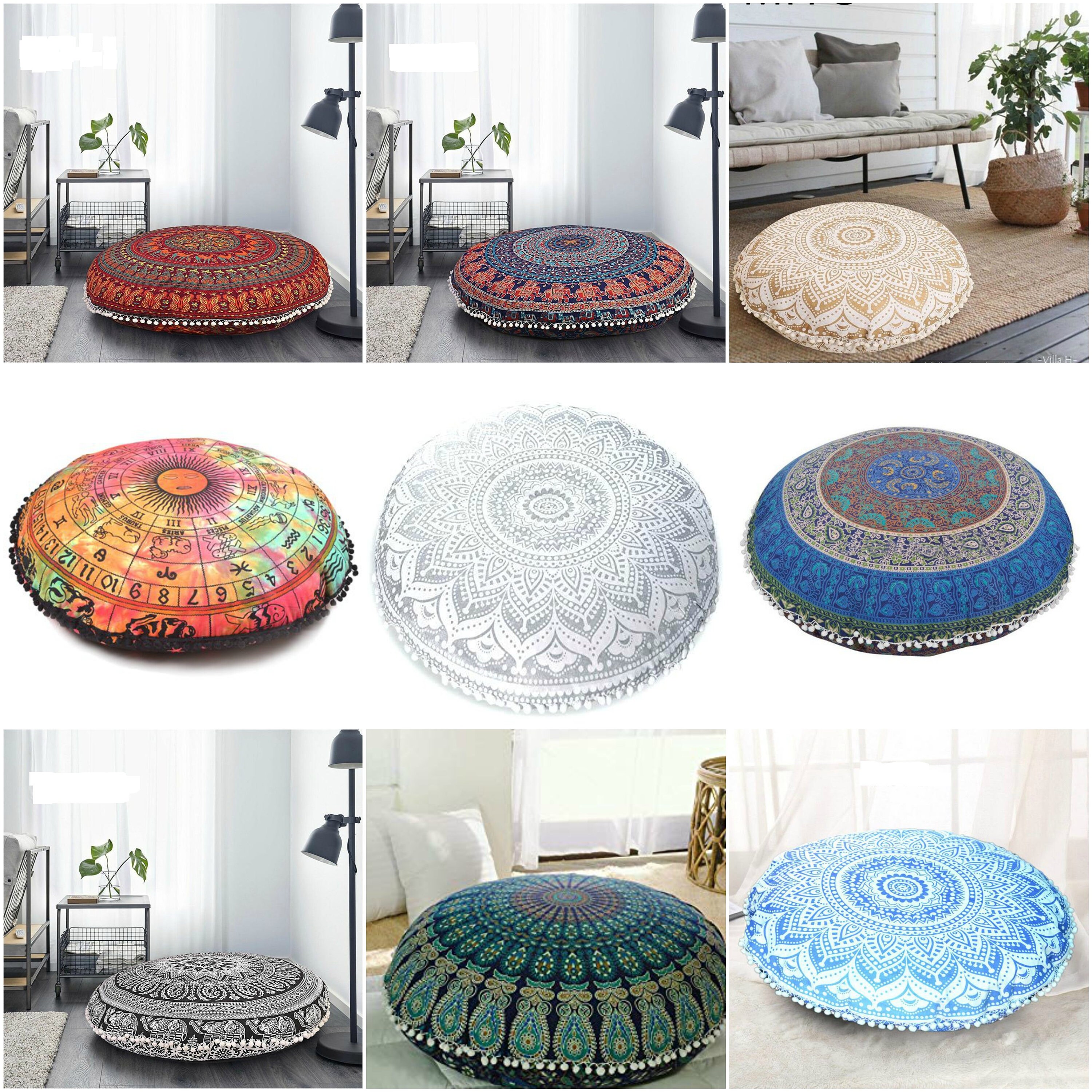 Meditation Cushion Seating Floor Pillow Meditation Pillowcase Etsy