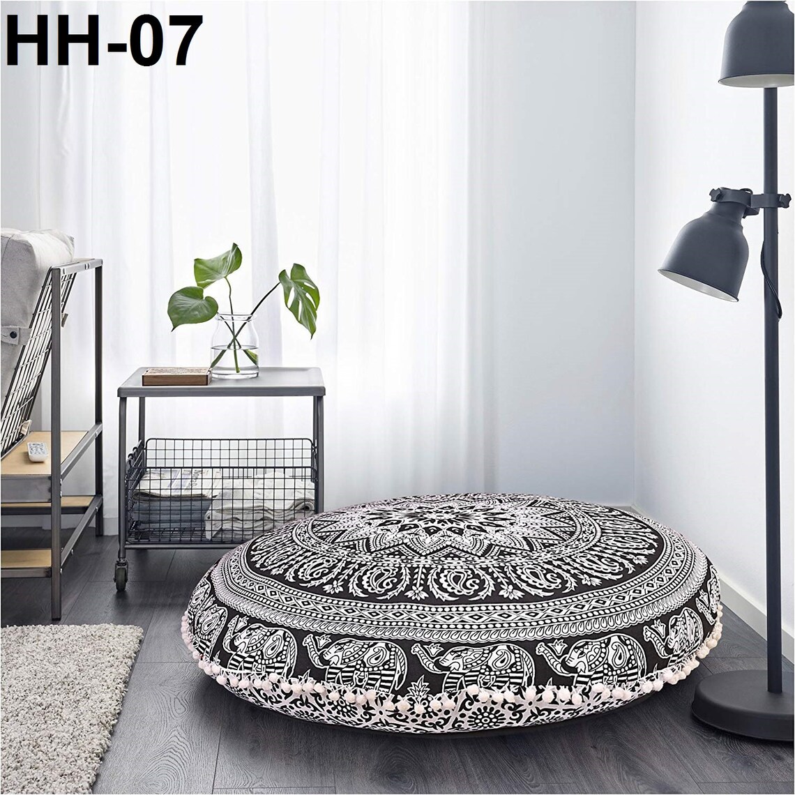 Meditation Cushion Seating Floor Pillow Meditation Pillowcase Etsy