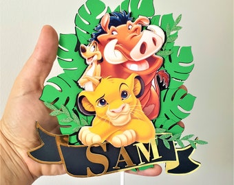 Lion King Cake Topper Etsy