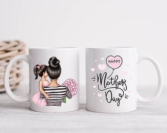 Personalised Mug Mother and Daughter | Happy Mother's Day Gift