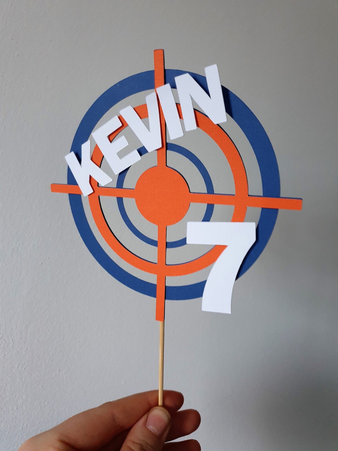 Nerf Gun Cake Topper Etsy