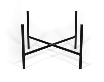 12" Short Modern Metal Plant Stand