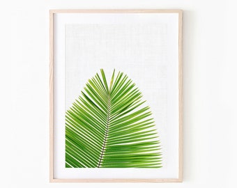 Boho Style Home Decor - Botanical Wall Art - Hipster Home - Green Leaf Printable Wall Art Modern - Digital Download Gallery Wall Prints