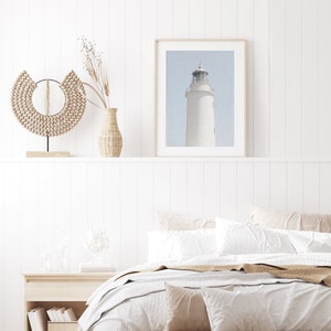 Lighthouse Photography Wall Art Print Coastal Nautical Beach Home Decor Large Printable Poster Digital Download Colour Photo image 2