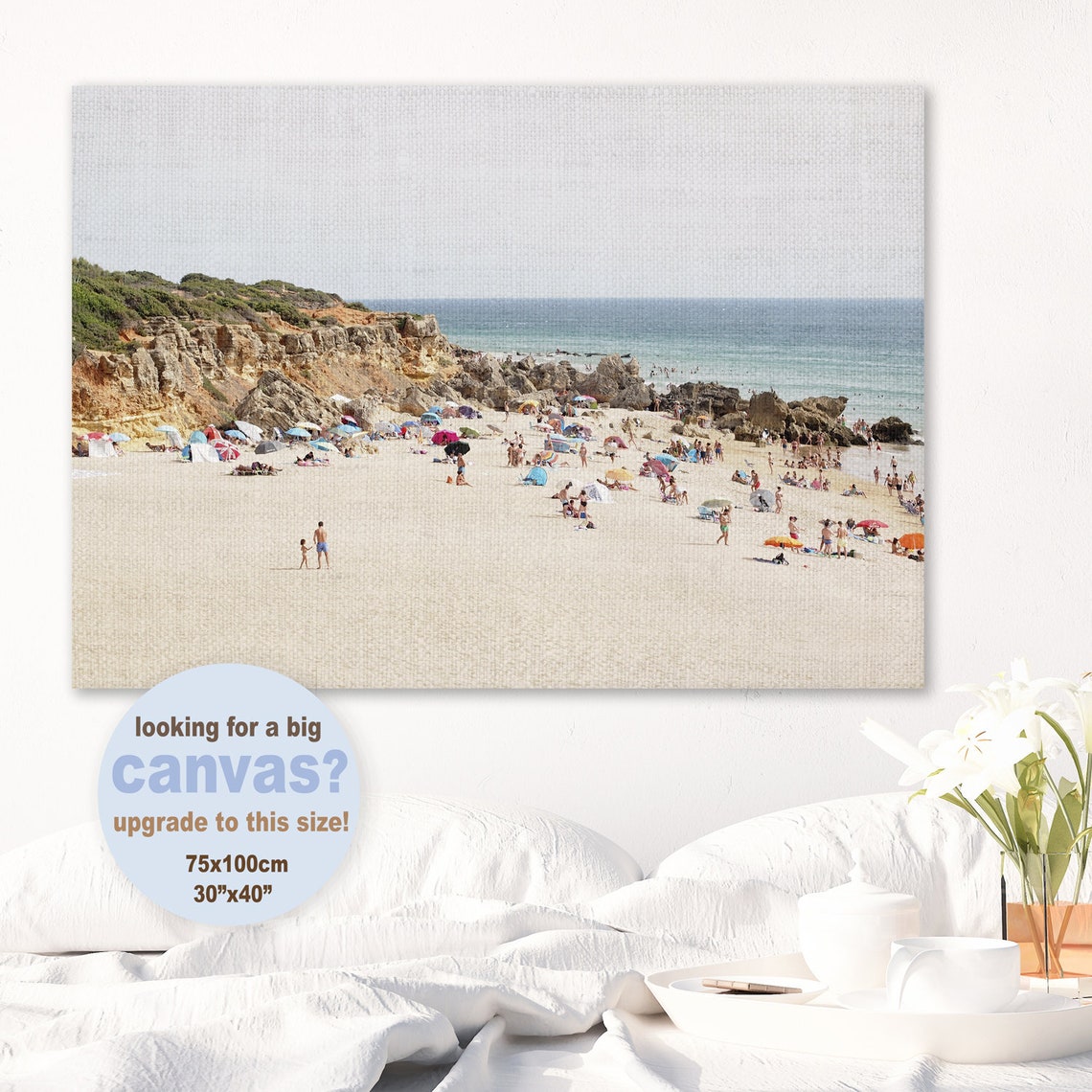 Coastal Printable Wall Art Modern Home Decor Colourful | Etsy