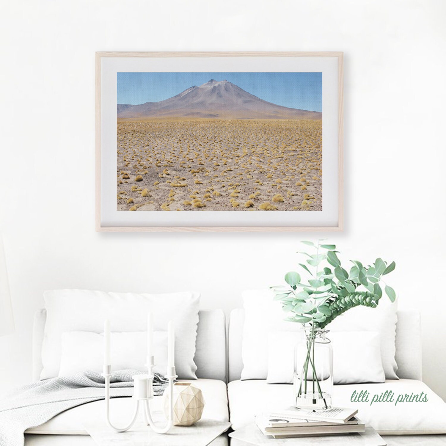 Desert Landscape Photograph Art Digital Print Scenery | Etsy