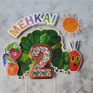 The Hungry Caterpillar Cake Topper