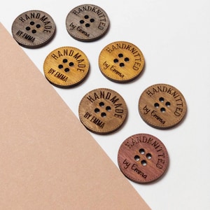 Etiquetas de madeira, etiquetas de produtos com logotipo personalizado, etiqueta de madeira, etiquetas de tricô, etiquetas de madeira personalizadas, etiquetas artesanais, etiquetas para produtos artesanais