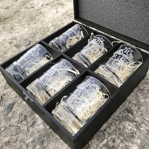Custom Shot glass set, Custom Engraved shot glasses, Personalized shot glass, Custom shot glasses, shot glasses set, Set custom shot glass