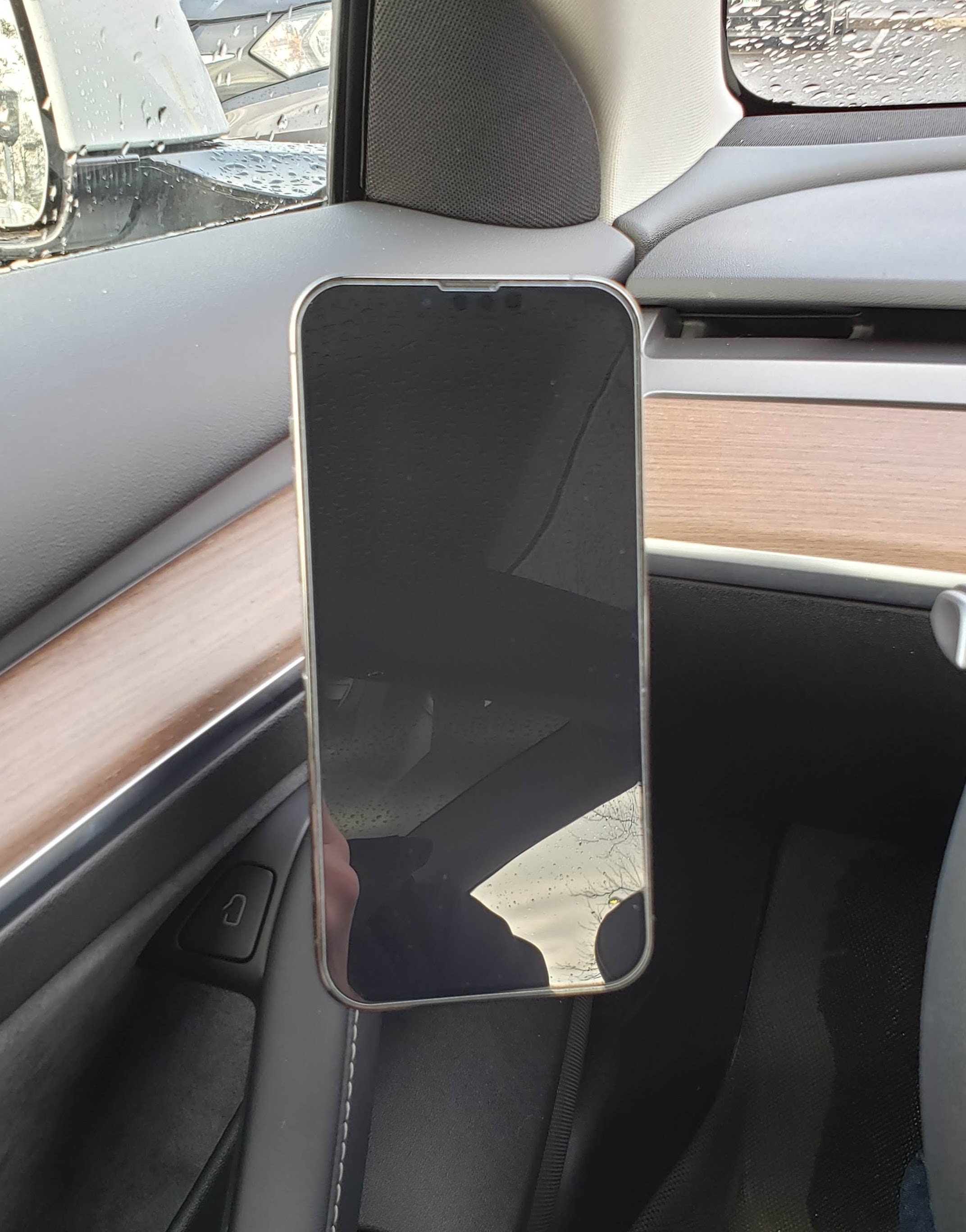 Support Magnétique Pour Téléphone Tesla Model Y/3 2024-2025 - 20 Aimants N52 - Fixation Ventilation - Pour IPhone - 2