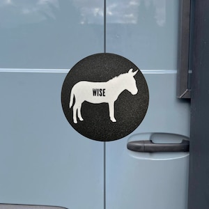 Mercedes Sprinter Van Wise &quot;Donkey&quot; Custom Rear Emblem 2007 - 2022