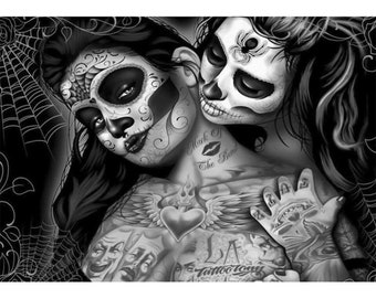 Tatuaje novio de la muerte