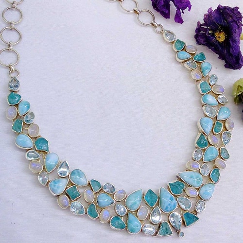 Pendentif En Argent 925/1000 Serti D'un Quartz Mystique Naturel - Splendide Et Unique