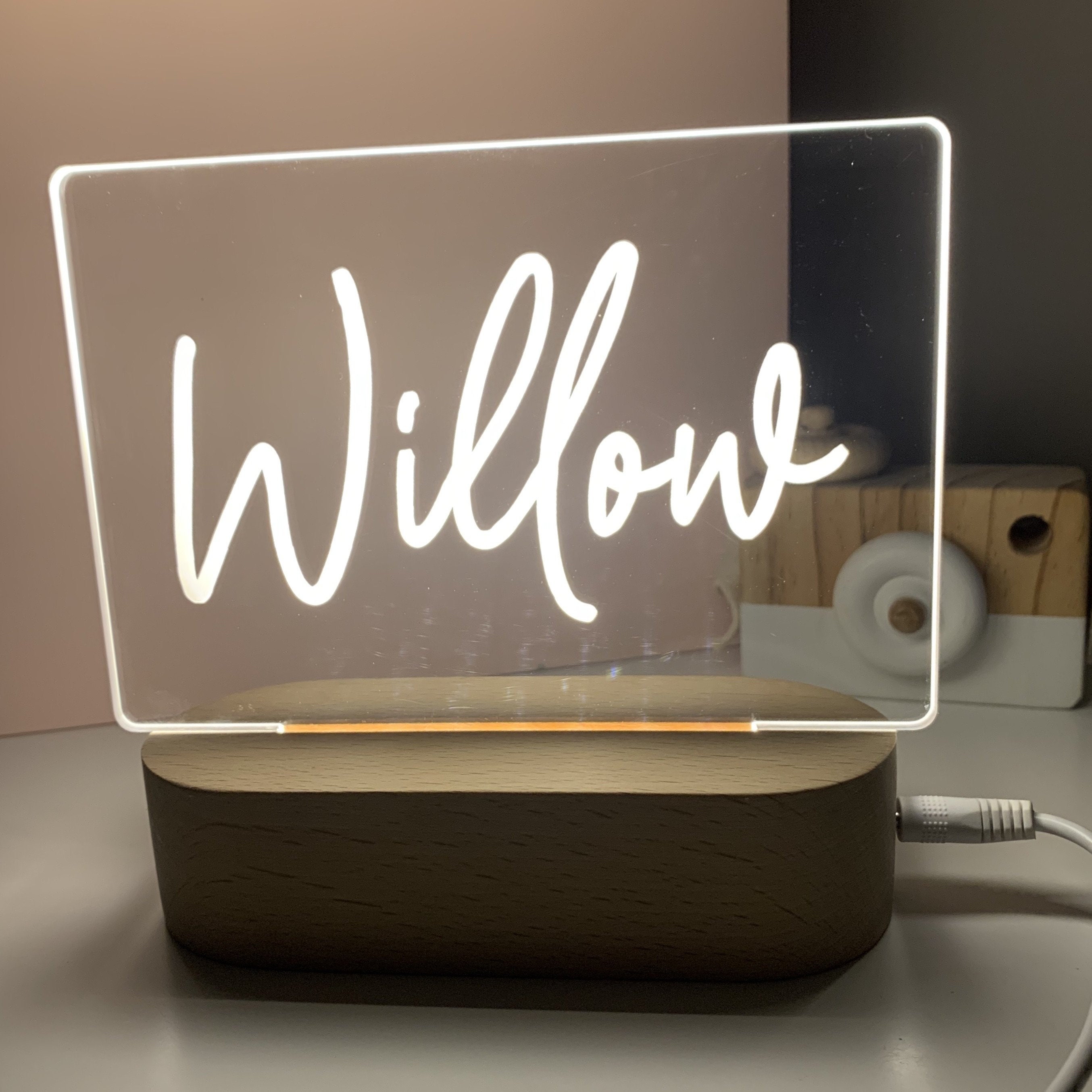 Personalised night lamp deals
