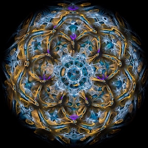 CYMATICS Photography Print - Frequency - 34Hz (Note C#)