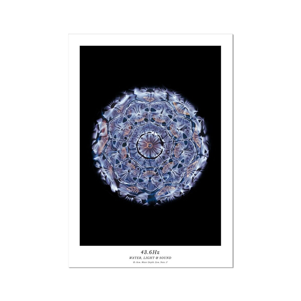 Frequency - 43.6hz (note F) - CYMATICS Photography Print - Etsy
