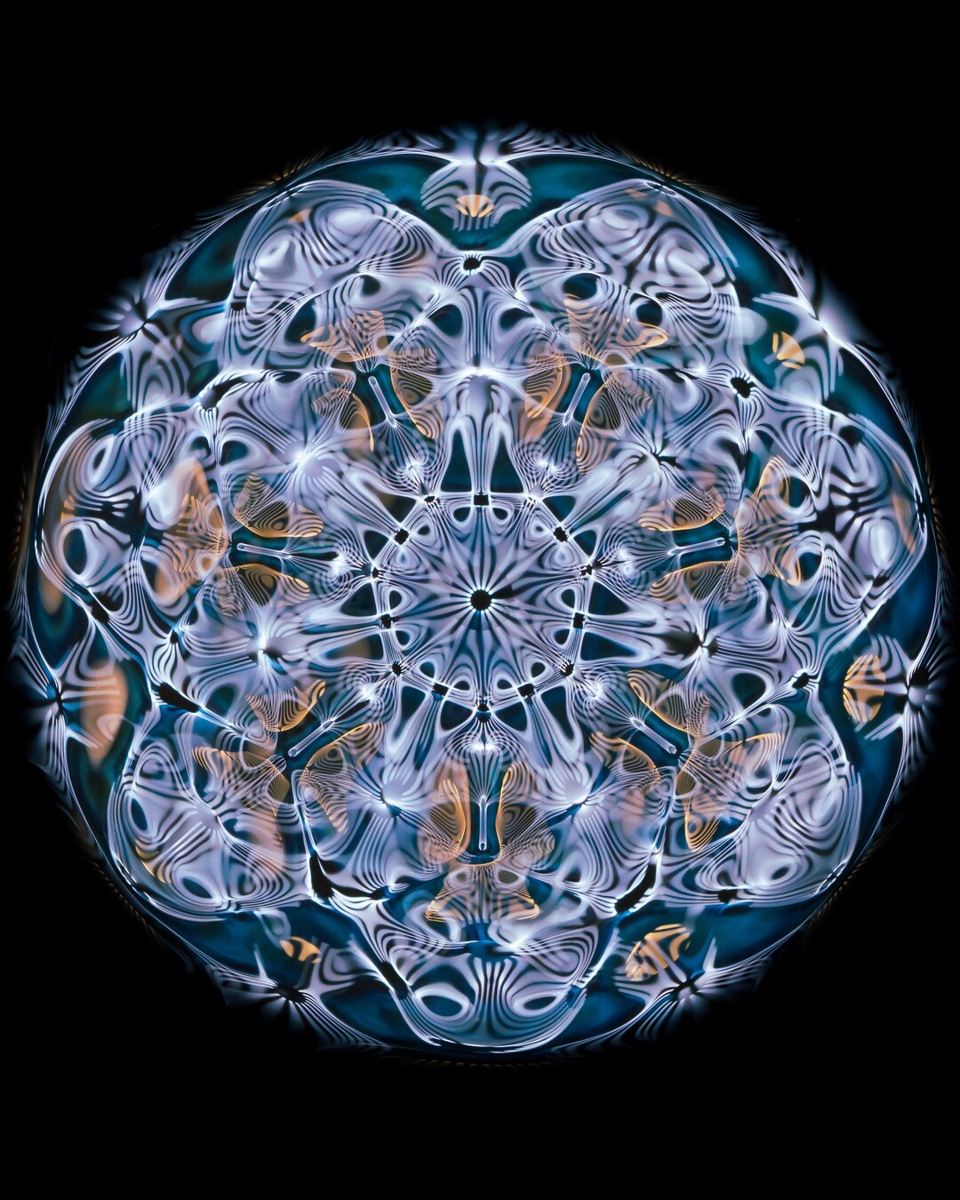 CYMATICS Photography Print - Frequency - 41hz (note E) - Black - Etsy