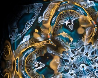 CYMATICS Photography Print - Frequency - 21.4hz (note F) - Etsy