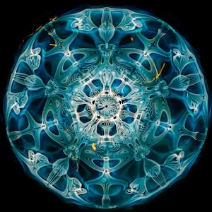 CYMATICS Photography Print - Frequency - 26Hz (Note G#)