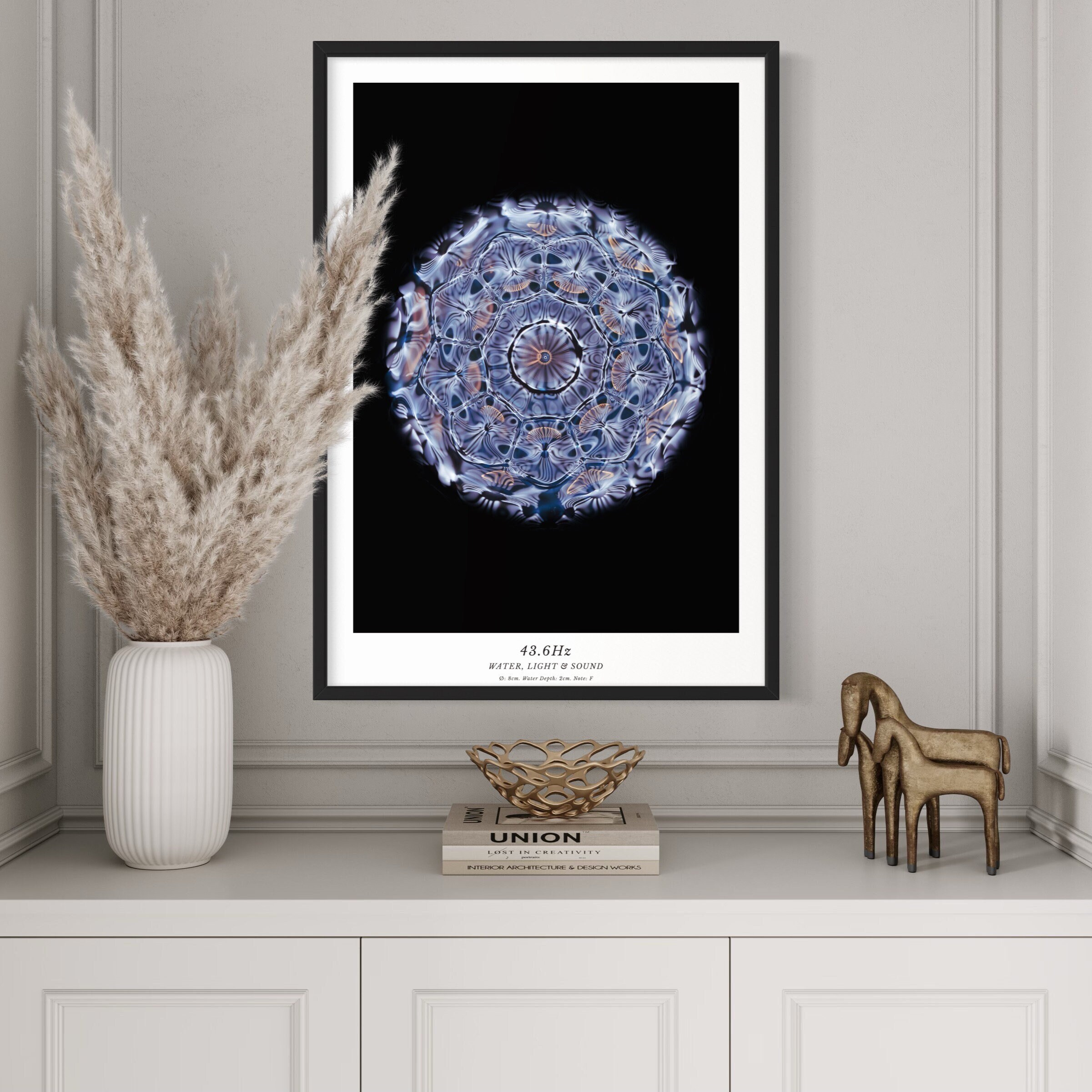 Frequency - 43.6hz (note F) - CYMATICS Photography Print - Etsy