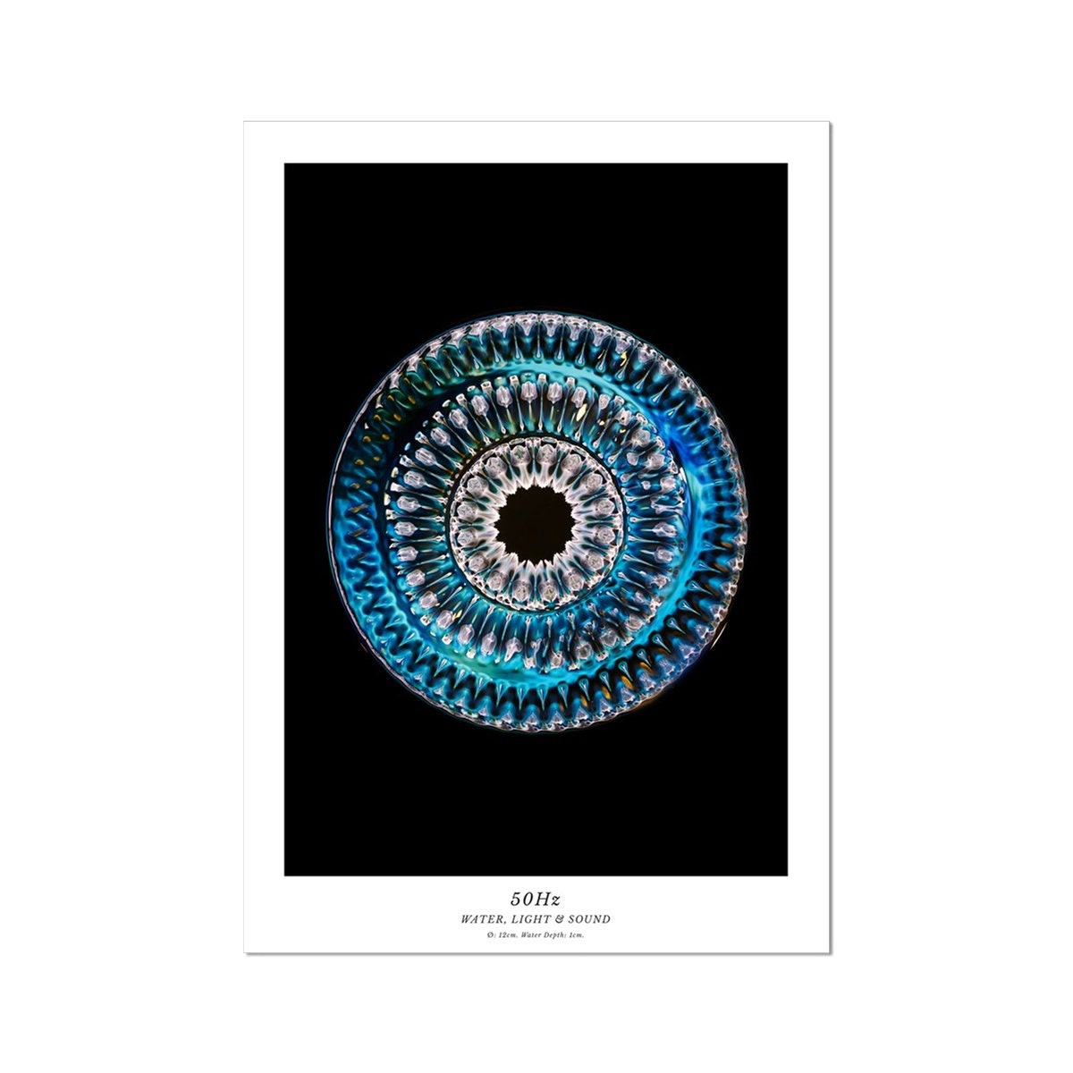 Frequency - 50hz - CYMATICS Photography Print - Etsy