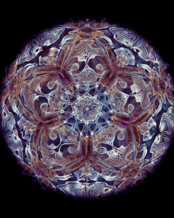 CYMATICS Photography Print - Frequency - 27hz (note A) - Etsy