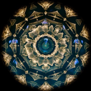CYMATICS Photography Print - Frequency - 18.8Hz (Note D)