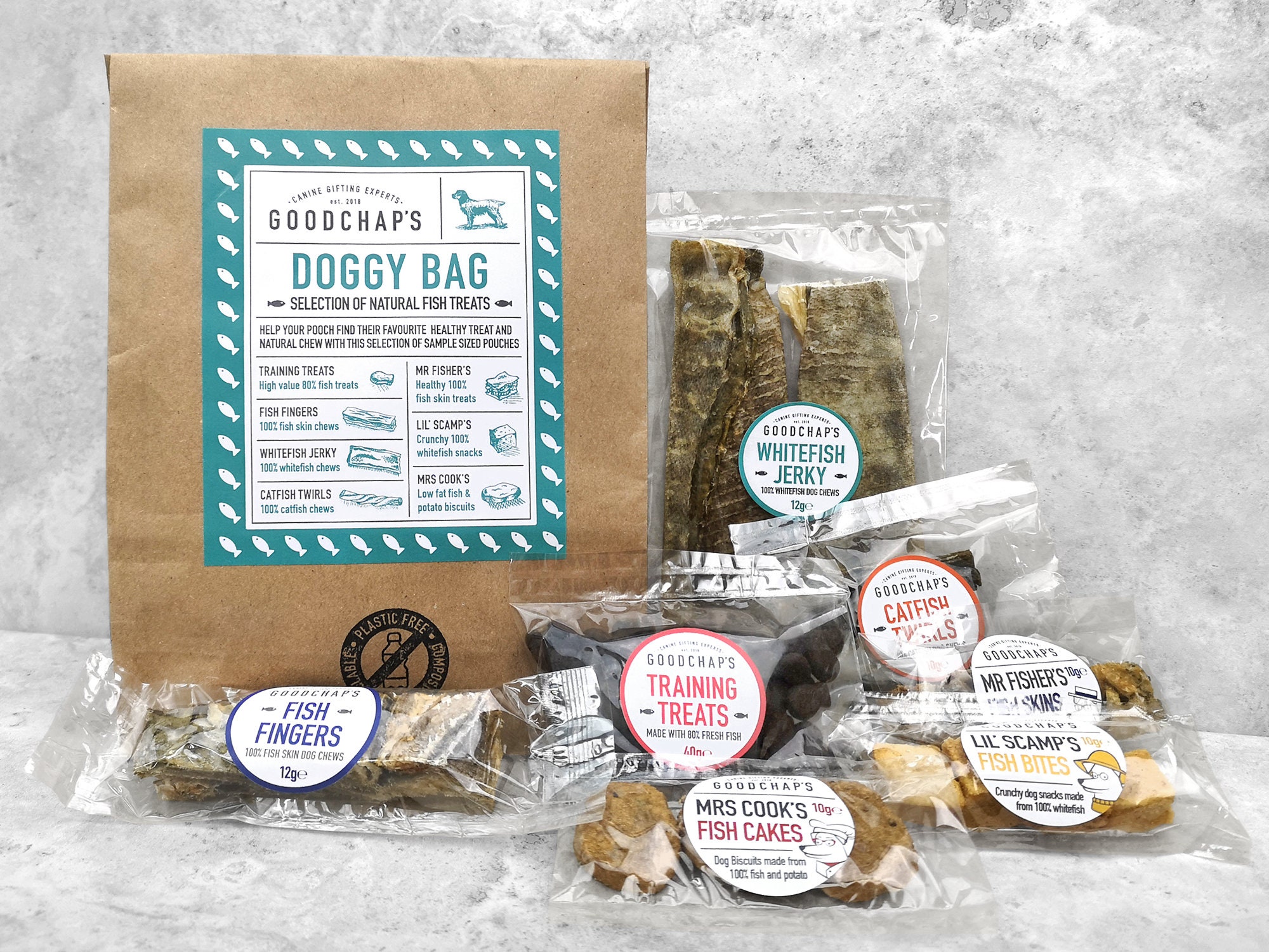 Dog Gift Bag Dog Treat Sample Pack Healthy Dog Treats Dog Etsy