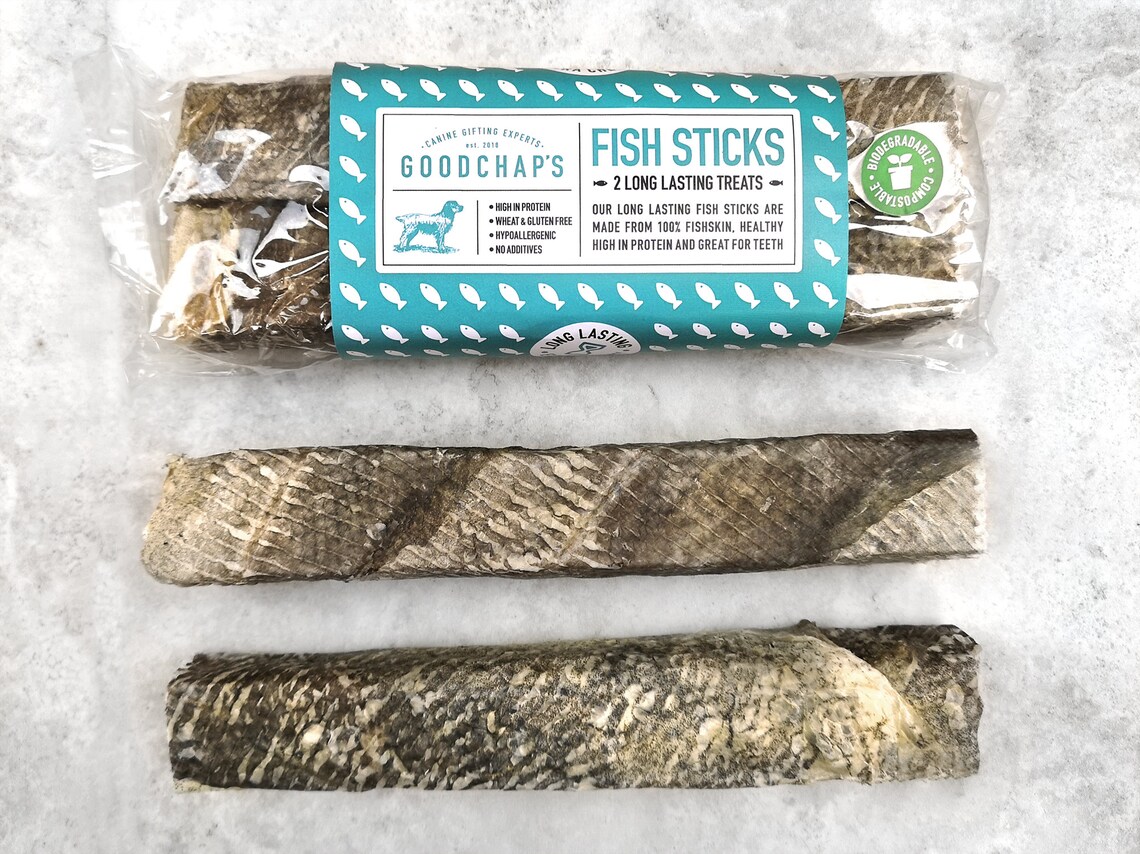 Fish Dog Chews Natural Chews Fish Sticks Natural Dog Etsy