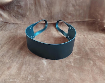 Bondage Doggy Style Full Thrust Control Strap Black Real Leather Sling Restraint BDSM