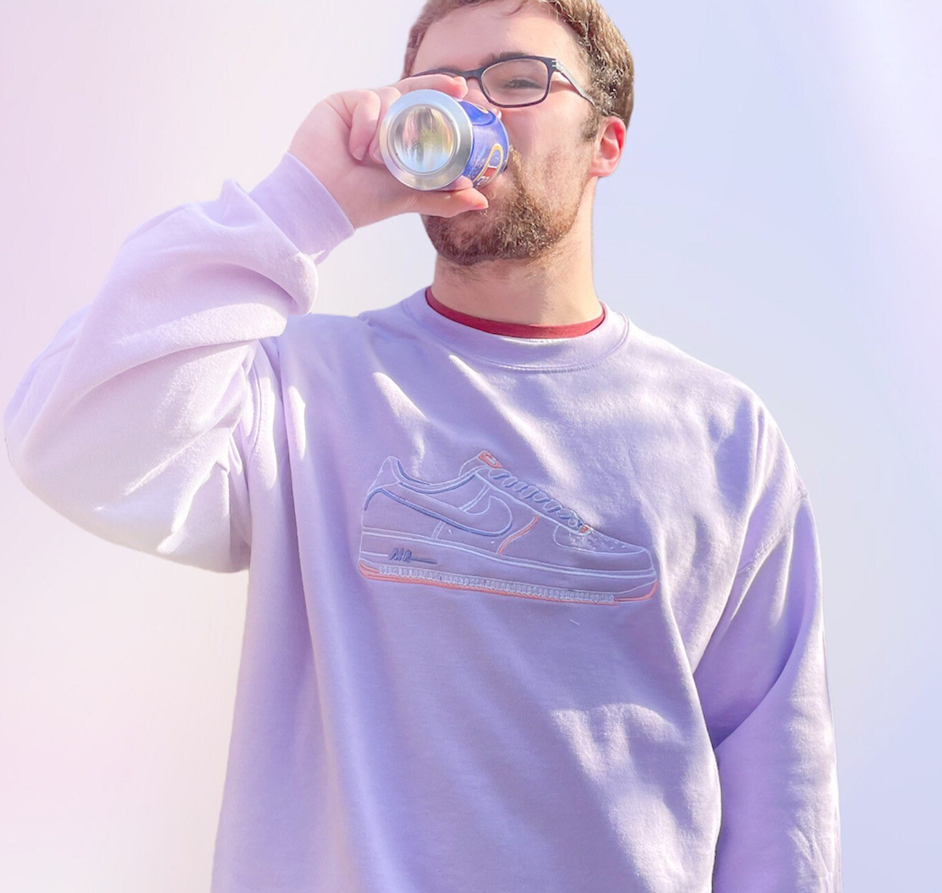 nike pastel jumper