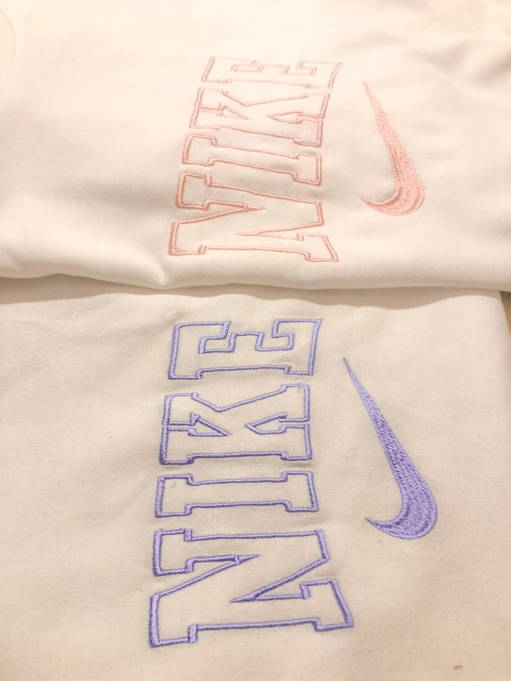 pastel nike sweater