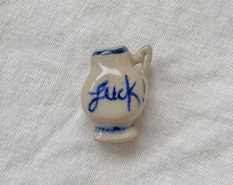 Greek Vase, Charm Necklace, NSFW Jewellery, novelty pendant, hand painted, ceramic, silver, ancient greek, gold jewelry, classical, ‘fuck’