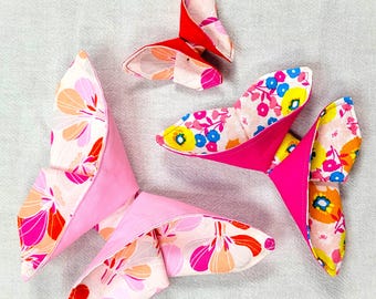 Fabric Butterfly Sewing Pattern: DIY Hair Accessory & Decor (PDF Download)