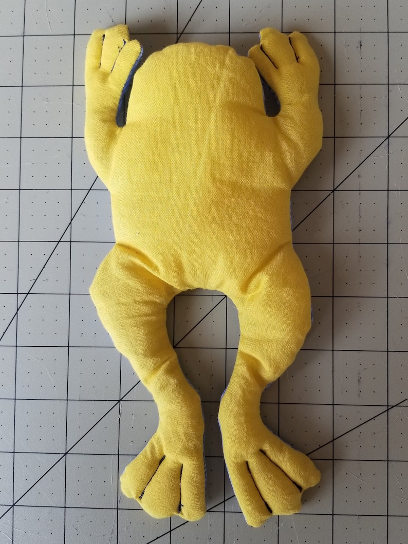 Bean Bag Frog Pattern PDF Download File to Make 2 Sizes of Etsy