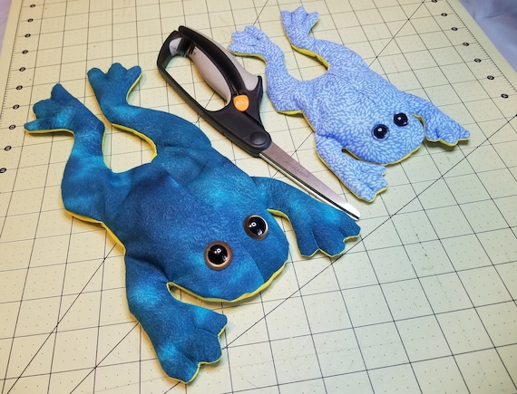Bean Bag Frog Pattern PDF Download File to Make 2 Sizes of Cute Frogs 9 and 11 Inches Easy Instructions Simple Stuffed Frog Pattern Etsy Canada