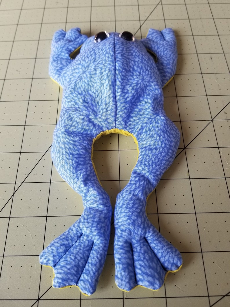 Bean Bag Frog Pattern PDF Download File to Make 2 Sizes of Etsy