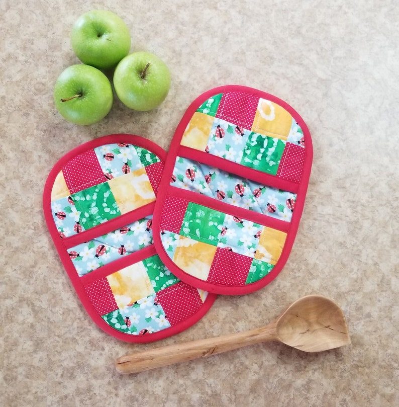 Mini Potholder Pattern Double Pocket Potholder PDF Pattern: Easy Sew Tutorial (digital ...