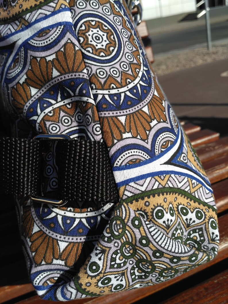 Canvas Medium Backpack with Eyelet