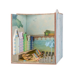 Book Nook Intrigue By The Sea Diorama