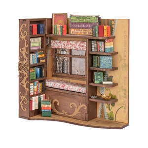 Book Nook Intrigue Window Reading Nook Kit