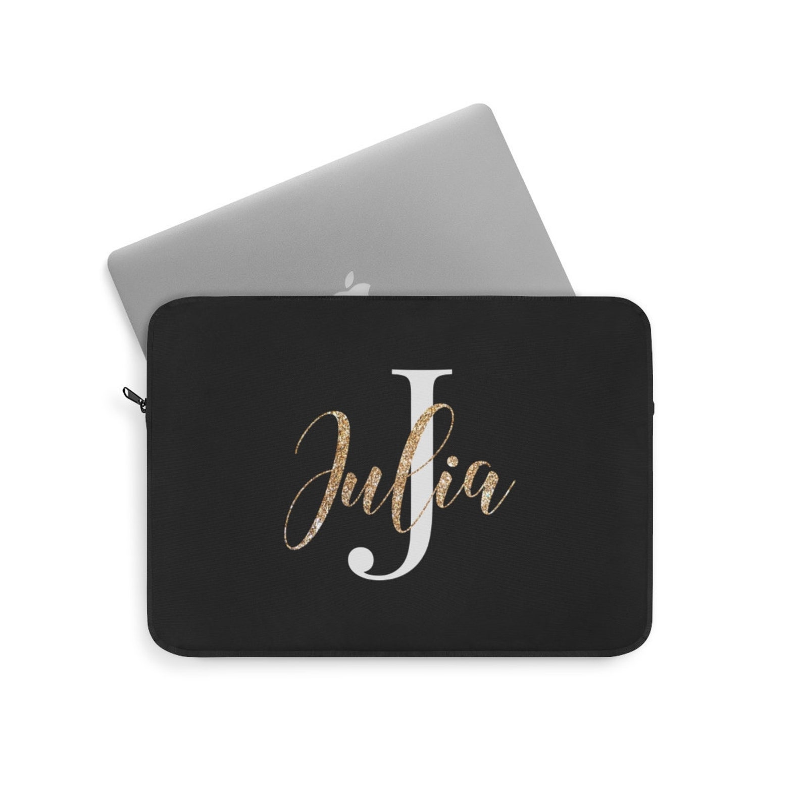 Custom Name Laptop Sleeve Personalized Laptop Sleeve Etsy